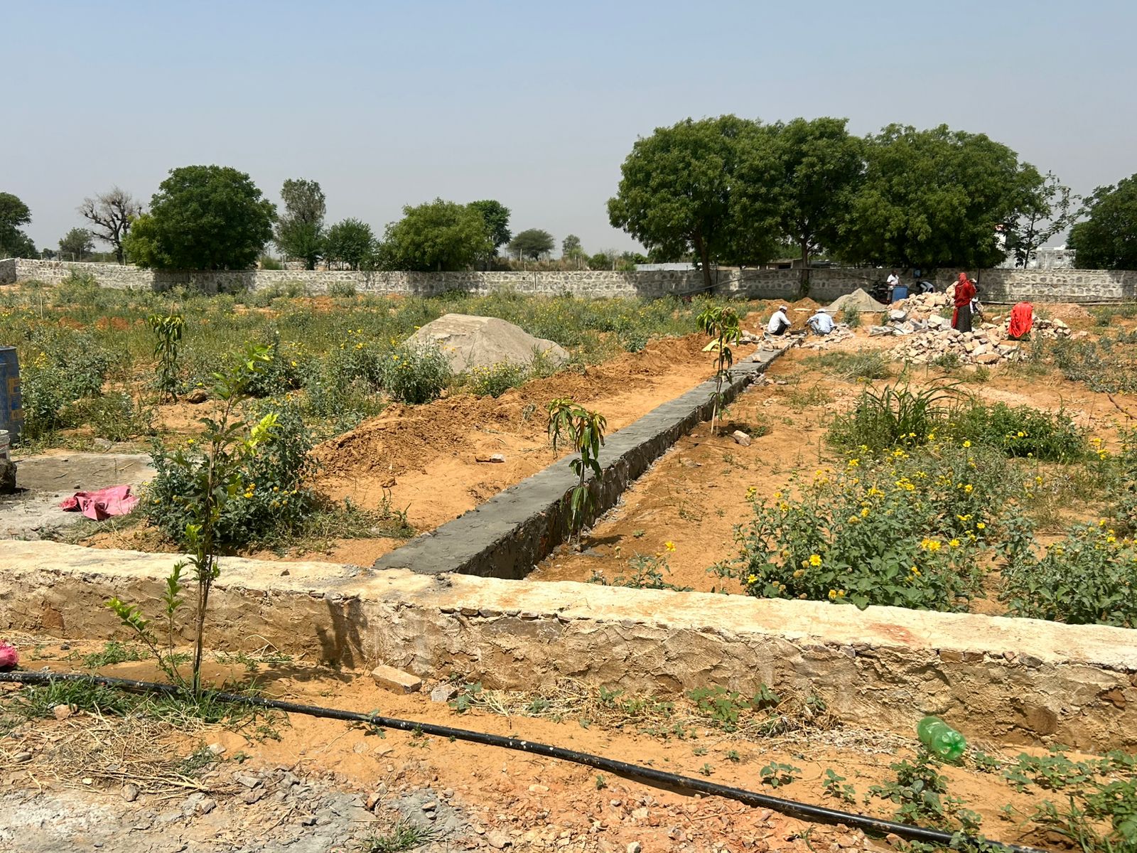 Phase 5 – Brickwork & Interior Conduits